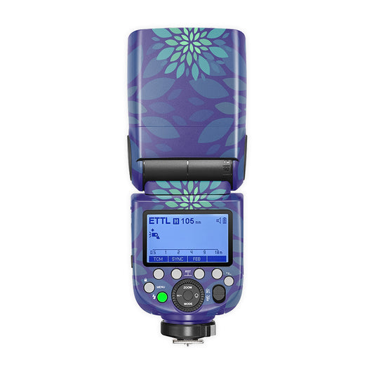 Polka  Florals Camera Flash Skin