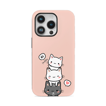 Kitties Flexible Soft Silicone Case