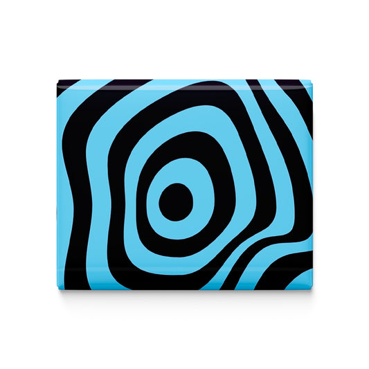 Blue Swirl Fridge Magnet