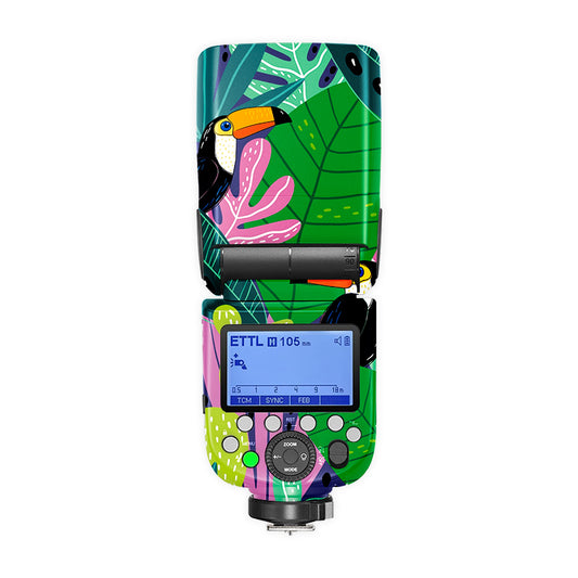 Deep Radiant Forest Camera Flash Skin