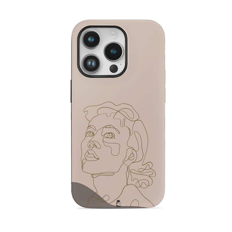 Illustrative Art Flexible Soft Silicone Case
