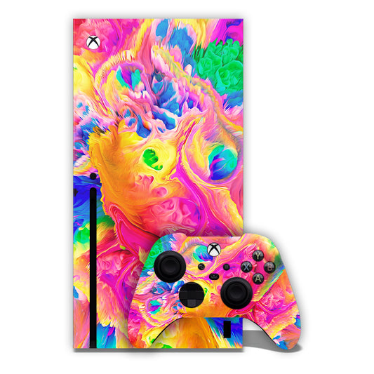 Colourful Liquids Xbox Skin