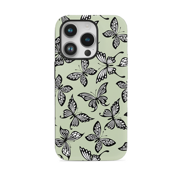 Buuterfly Pattern Flexible Soft Silicone Case