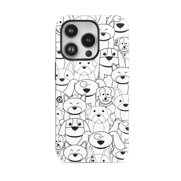 Doggie Family Flexible Soft Silicone Case