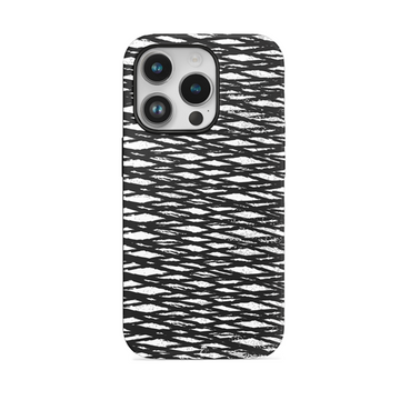 Noir Prisms Flexible Soft Silicone Case