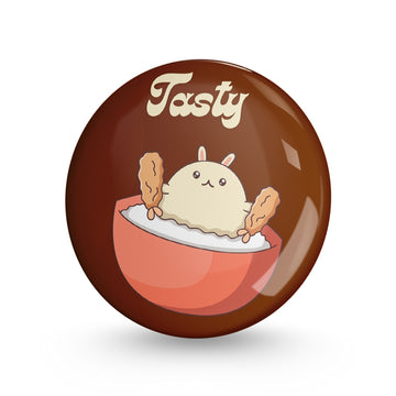 Tasty Pin-back Button Badge