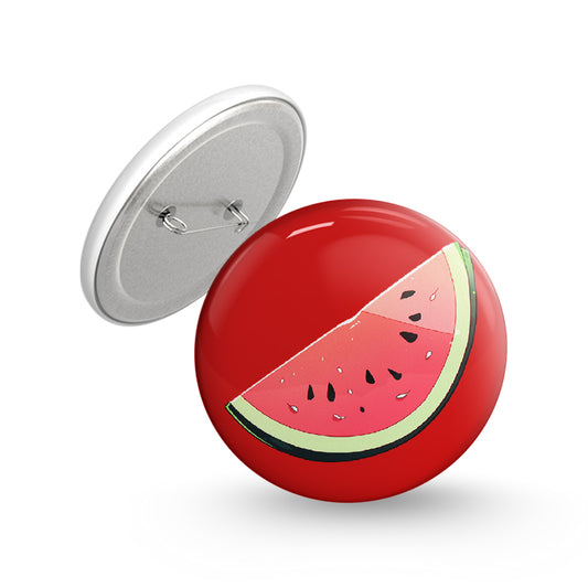 Watermelon Pin-back Button Badge