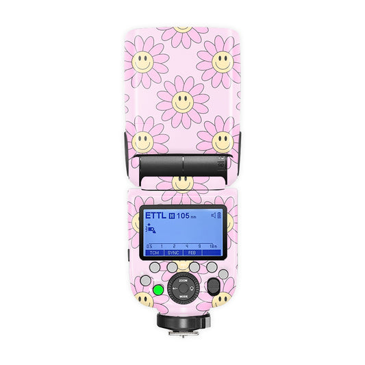 Happy Blooms Camera Flash Skin