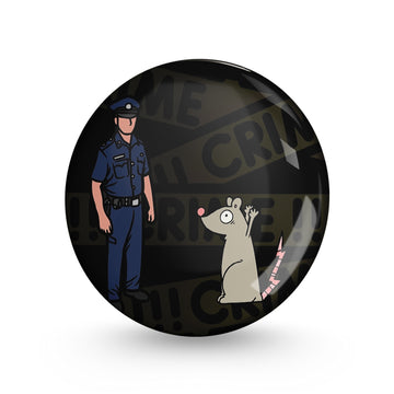 Real Thief Pin-back Button Badge