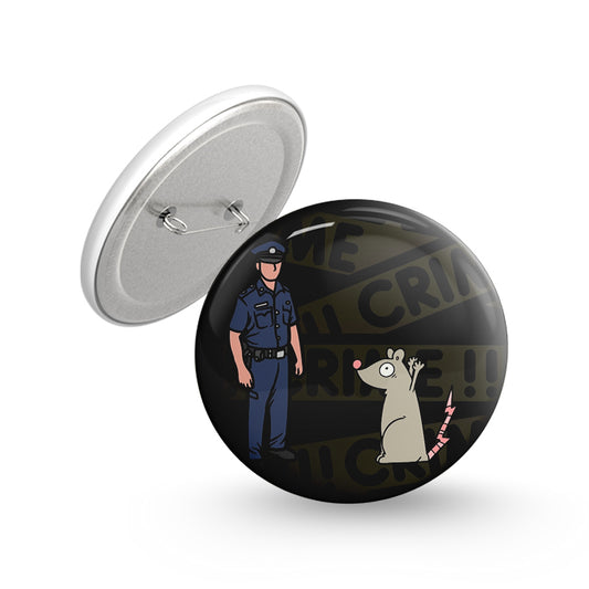 Real Thief Pin-back Button Badge