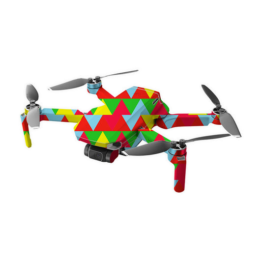 Abstractive Triangles Drone Skin