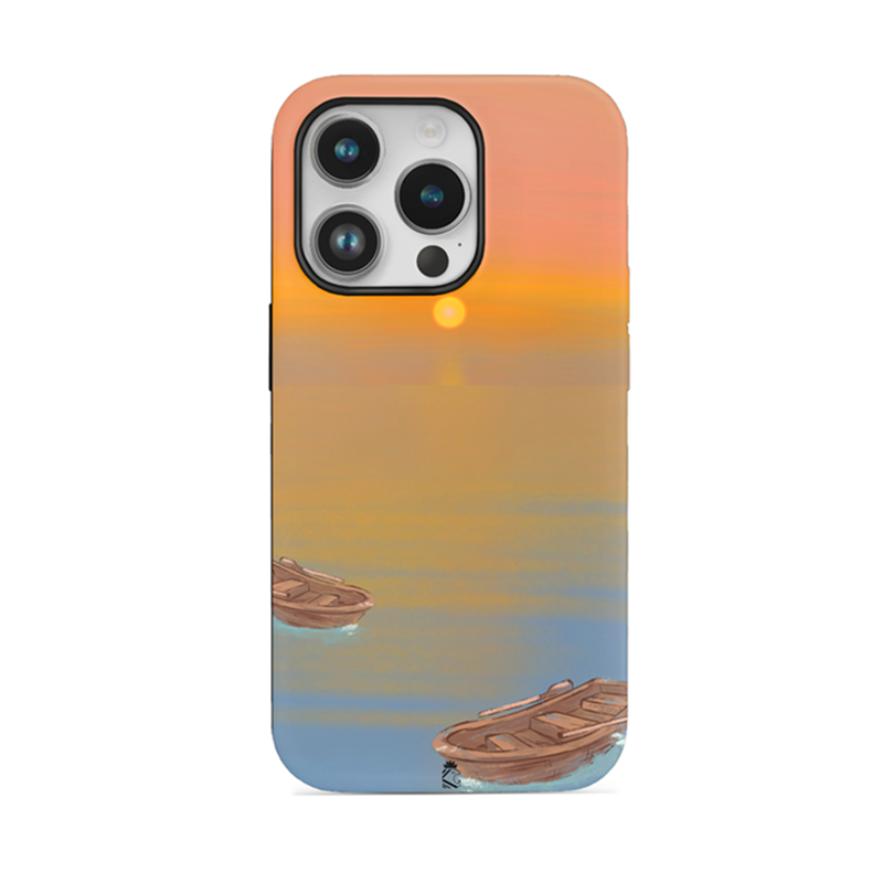 Sunset View Flexible Soft Silicone Case