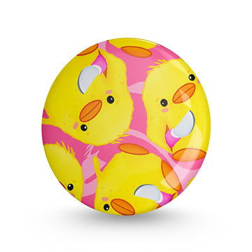 Crazy ducks Pin-back Button Badge