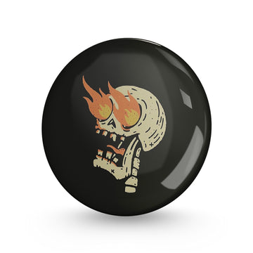 Eyes Burning Pin-back Button Badge