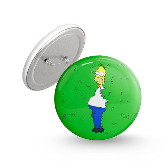 Bush Man Pin-back Button Badge