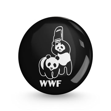 WWF Panda  Pin-back Button Badge