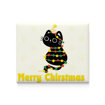Merry Christmas Fridge Magnet
