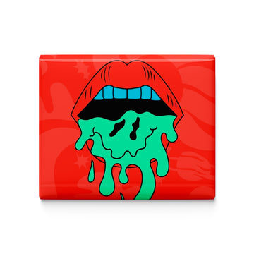 Trippy Lips Fridge Magnet