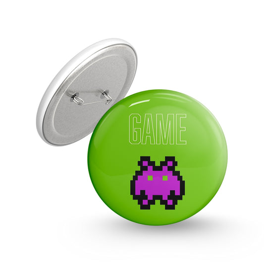 Imposter Pin-back Button Badge