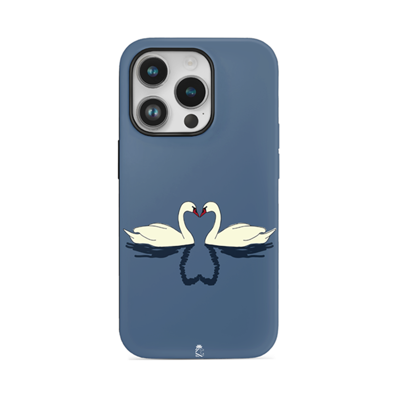 Swan Love Flexible Soft Silicone Case