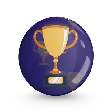 Champion Pin-back Button Badge
