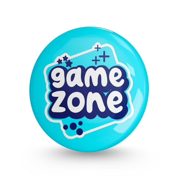 Game Zone Pin-back Button Badge