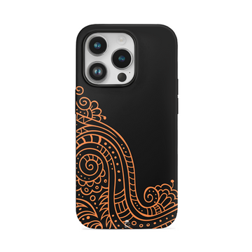 Mehandi Pattern Flexible Soft Silicone Case