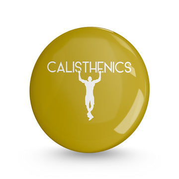 Calisthenics Pin-back Button Badge