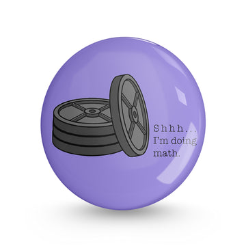 I'm Doing Math Pin-back Button Badge