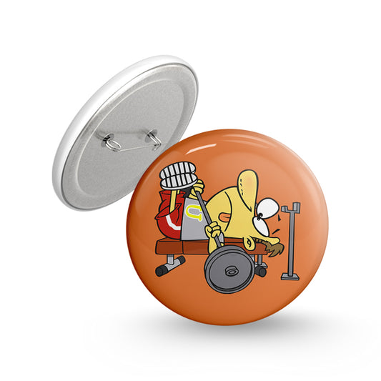 Mad Lift Pin-back Button Badge