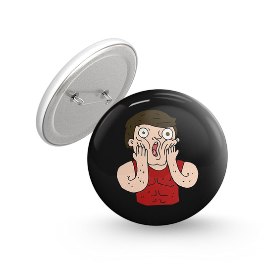 OMG Pin-back Button Badge