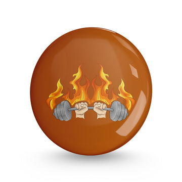 Powerful Pin-back Button Badge