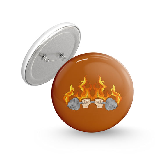 Powerful Pin-back Button Badge