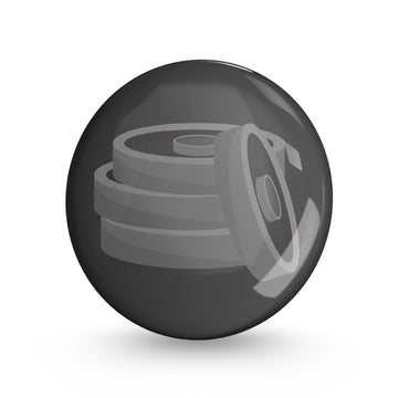 The weights Pin-back Button Badge