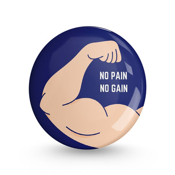 Bulk Arm Pin-back Button Badge