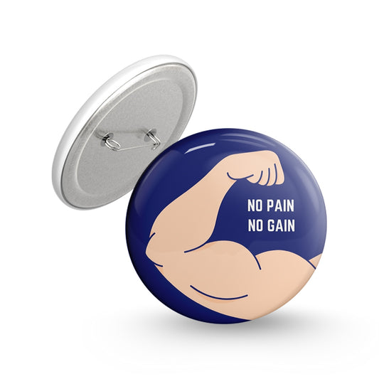 Bulk Arm Pin-back Button Badge