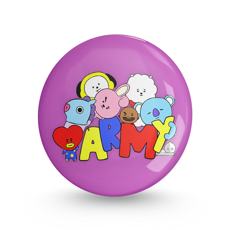 Army Pin-back Button Badge