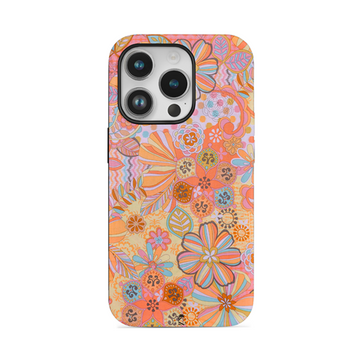Trippy Flowers Flexible Soft Silicone Case
