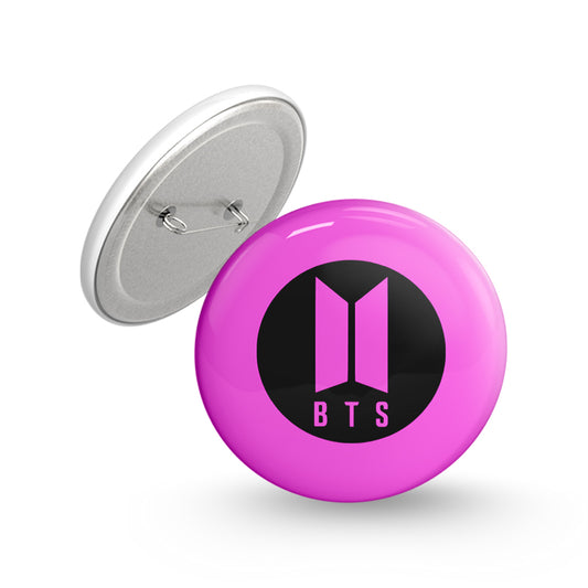 BTS Logo Pin-back Button Badge