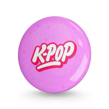 K-Pop Pin-back Button Badge