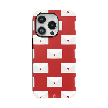 Love Envelope Flexible Soft Silicone Case