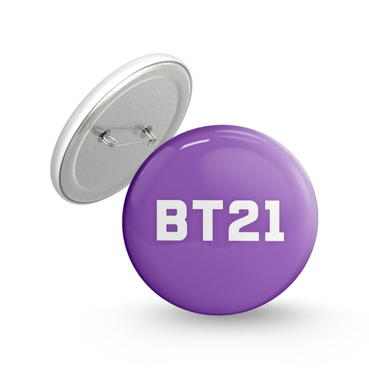 BT21 Pin-back Button Badge