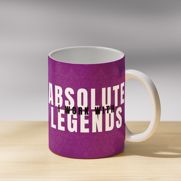 i Work With Legends Coffee Mug