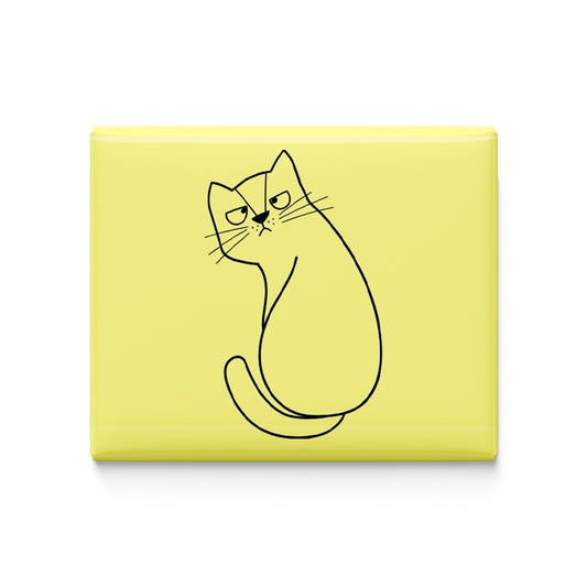 Lazy Cat Fridge Magnet