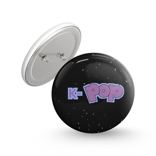 K-Pop Pin-back Button Badge