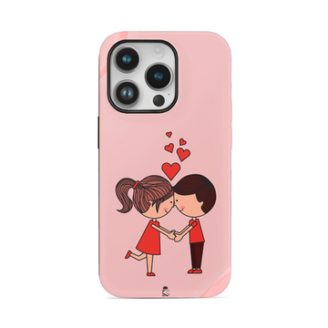 Cute Little Couple Flexible Soft Silicone Case