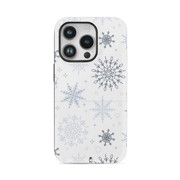 Winter Flakes Flexible Soft Silicone Case