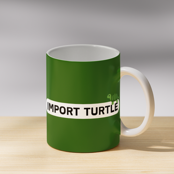 Import Turtle Coffee Mug