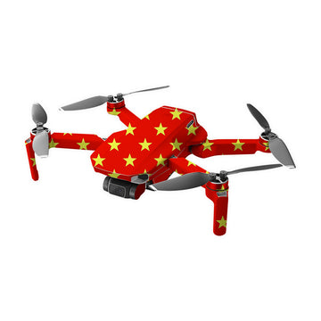 Red Stars Drone Skin