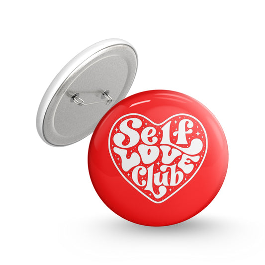 Self Love Club Pin-back Button Badge